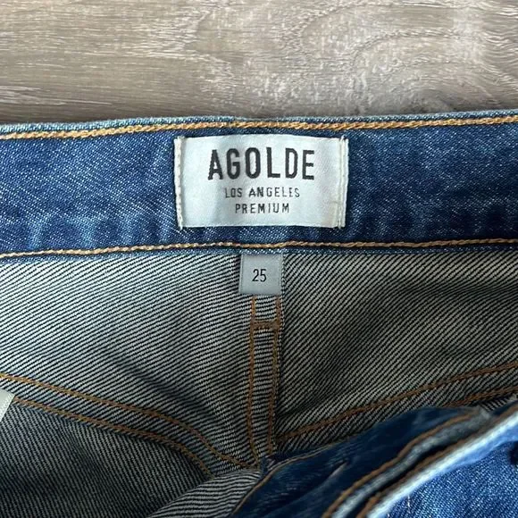 AGOLDE Remy High Rise Straight in Film - Picture 7 of 12